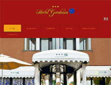 Tablet Screenshot of hotelgardeniacermenate.it
